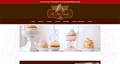 Desktop Screenshot of lepetit-chocolat.com