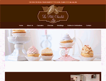 Tablet Screenshot of lepetit-chocolat.com